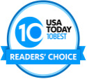 Readers Choice 10 BEST USA TODAY